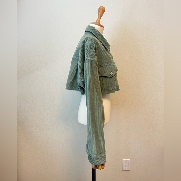 Cropped Corduroy Jacket - Picture 2 of 5